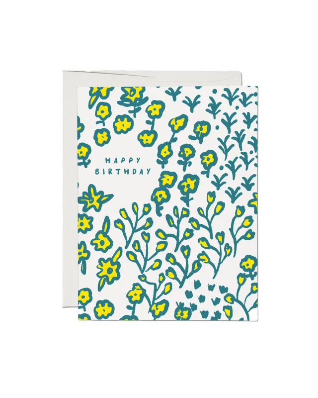 Wildflowers Birthday Card made by Camp Brand Goods