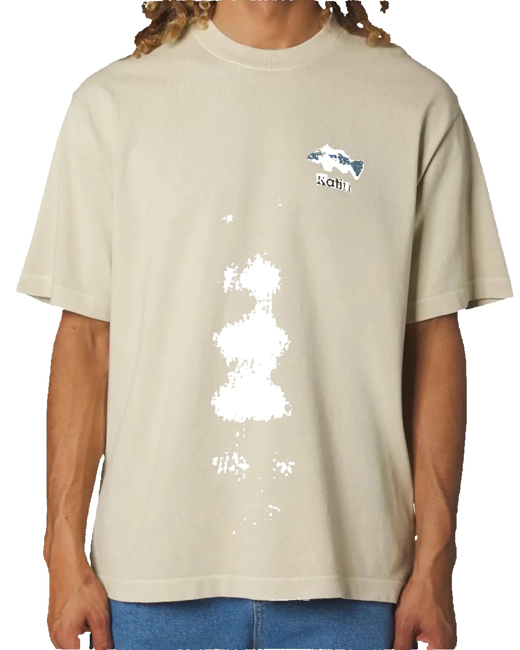 Conservation Box Fit Tee Pelican sold by Camp Brand Goods product image thumbnail 3