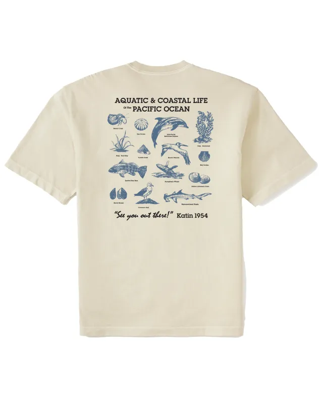 Conservation Box Fit Tee Pelican made by Katin