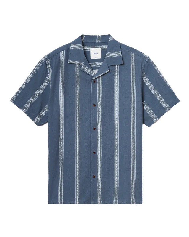 Cedar Shirt Tempest Blue made by Katin
