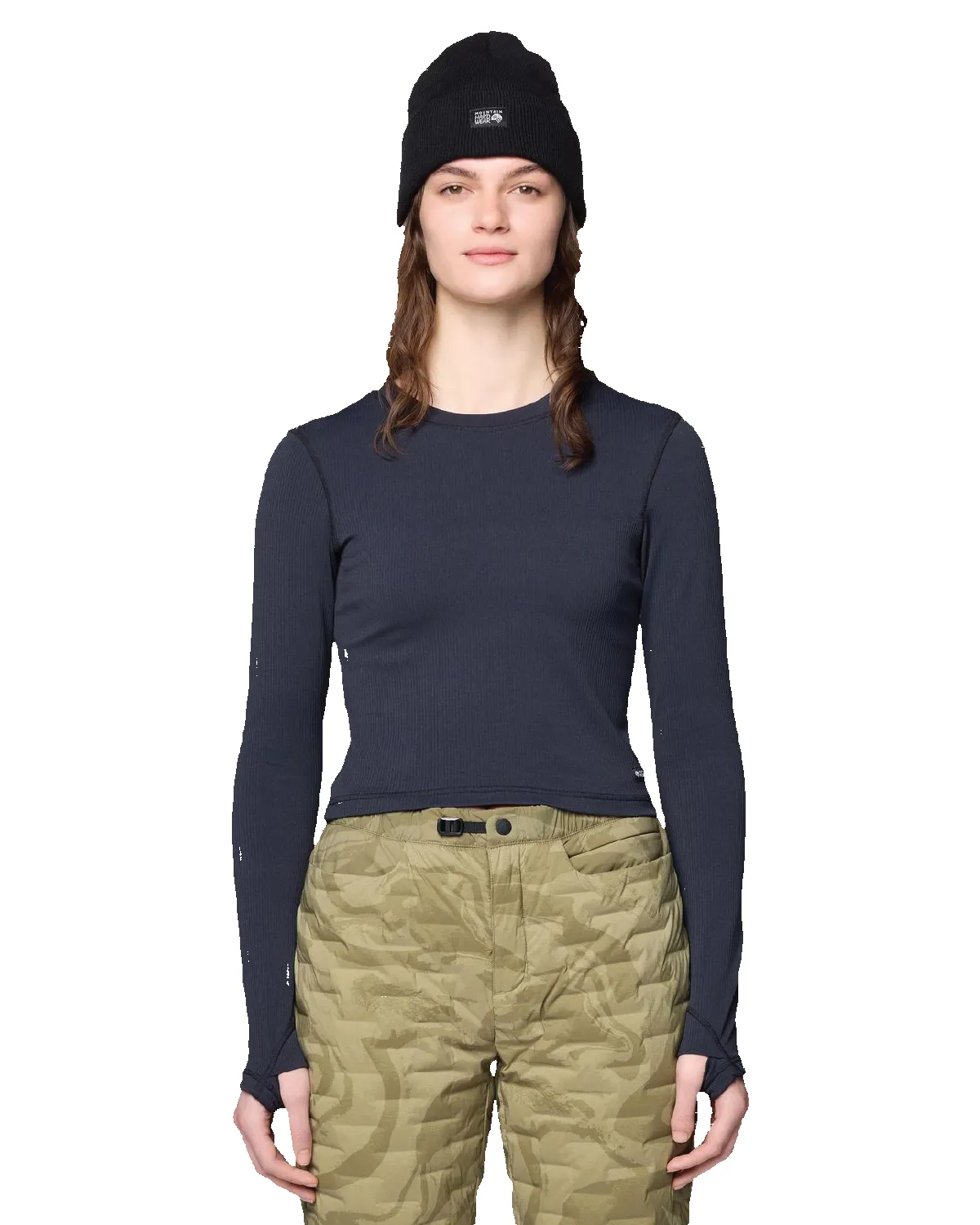 Women's Peak Knit Long Sleeve - Black sold by Camp Brand Goods