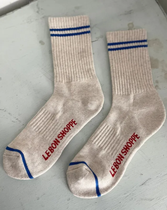 Boyfriend Socks Ice sold by Camp Brand Goods
