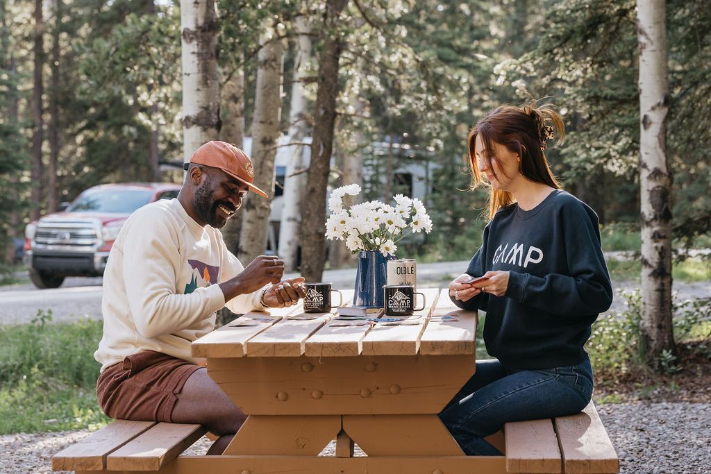 Original Logo Box-Cut Sweatshirt sold by Camp Brand Goods product image thumbnail 3