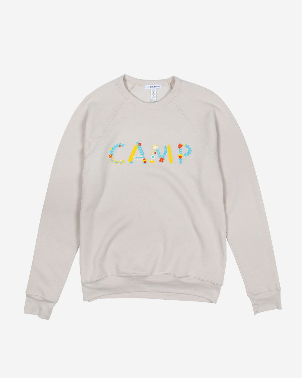 Flower Logo Unisex Sweatshirt sold by Camp Brand Goods