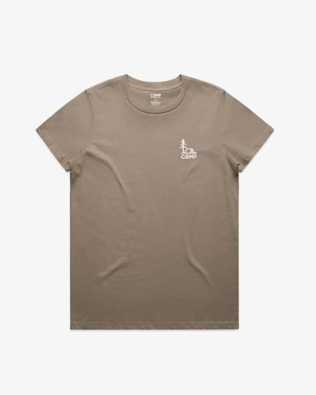 In Tents Form Tee sold by Camp Brand Goods