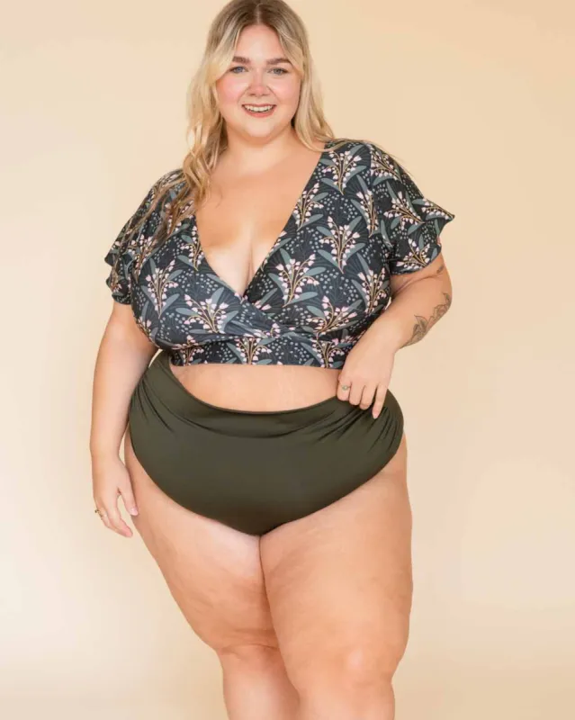 Cheeky Magic Bottoms (Hi Rise) Forest Green sold by Camp Brand Goods