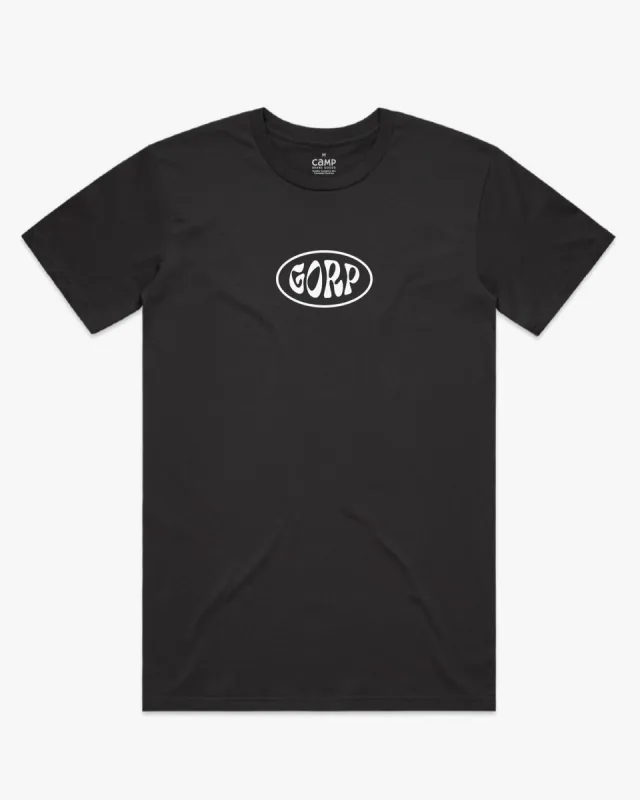 Gorp Motors Classic Tee - Coal sold by Camp Brand Goods