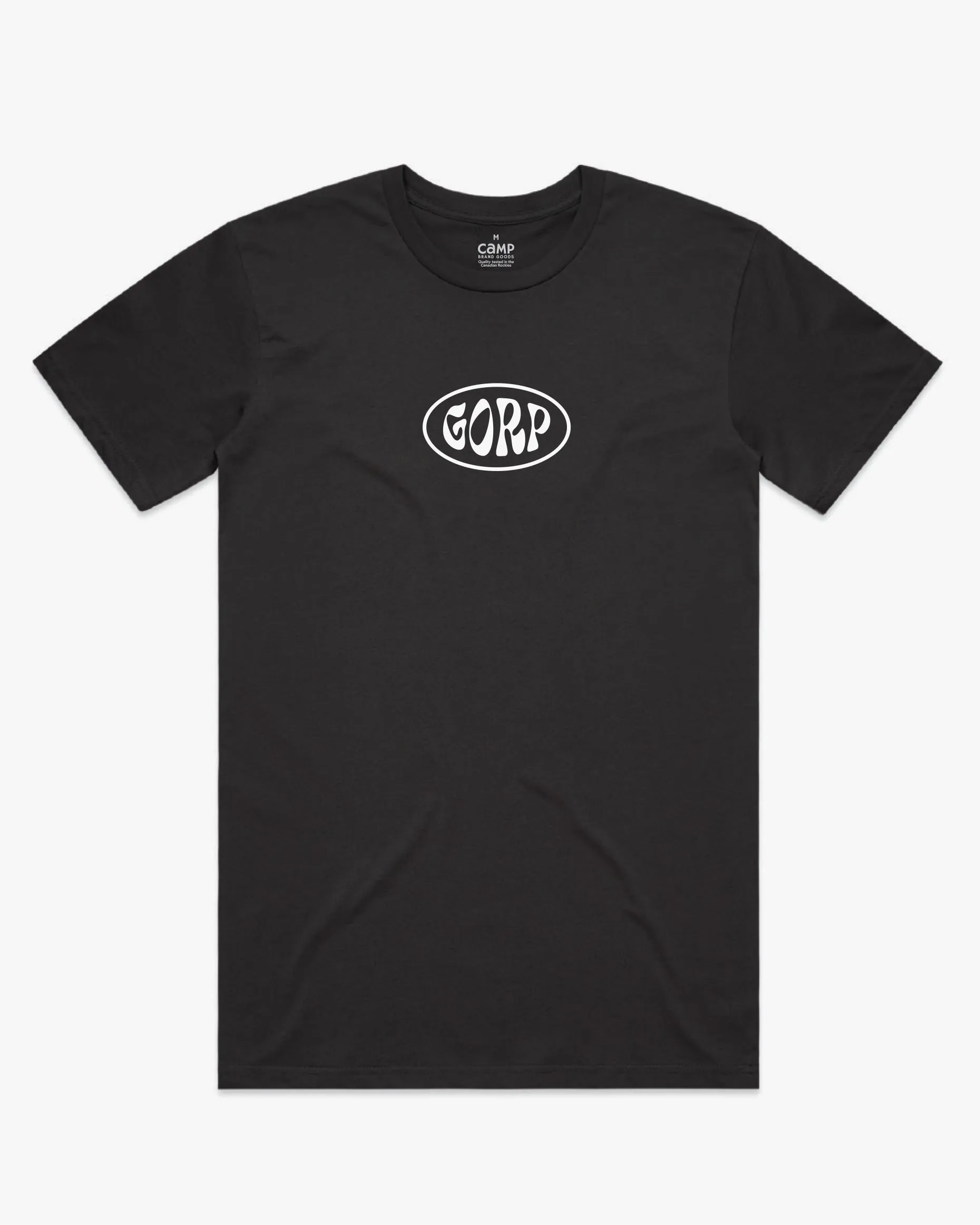 Gorp Motors Classic Tee - Coal sold by Camp Brand Goods