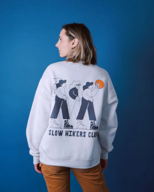 Slow Hikers Relax Crew sold by Camp Brand Goods