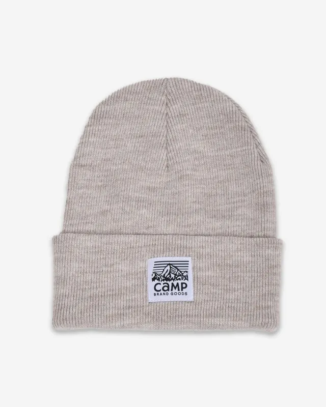 Heritage Logo Toque - Oat Heather sold by Camp Brand Goods