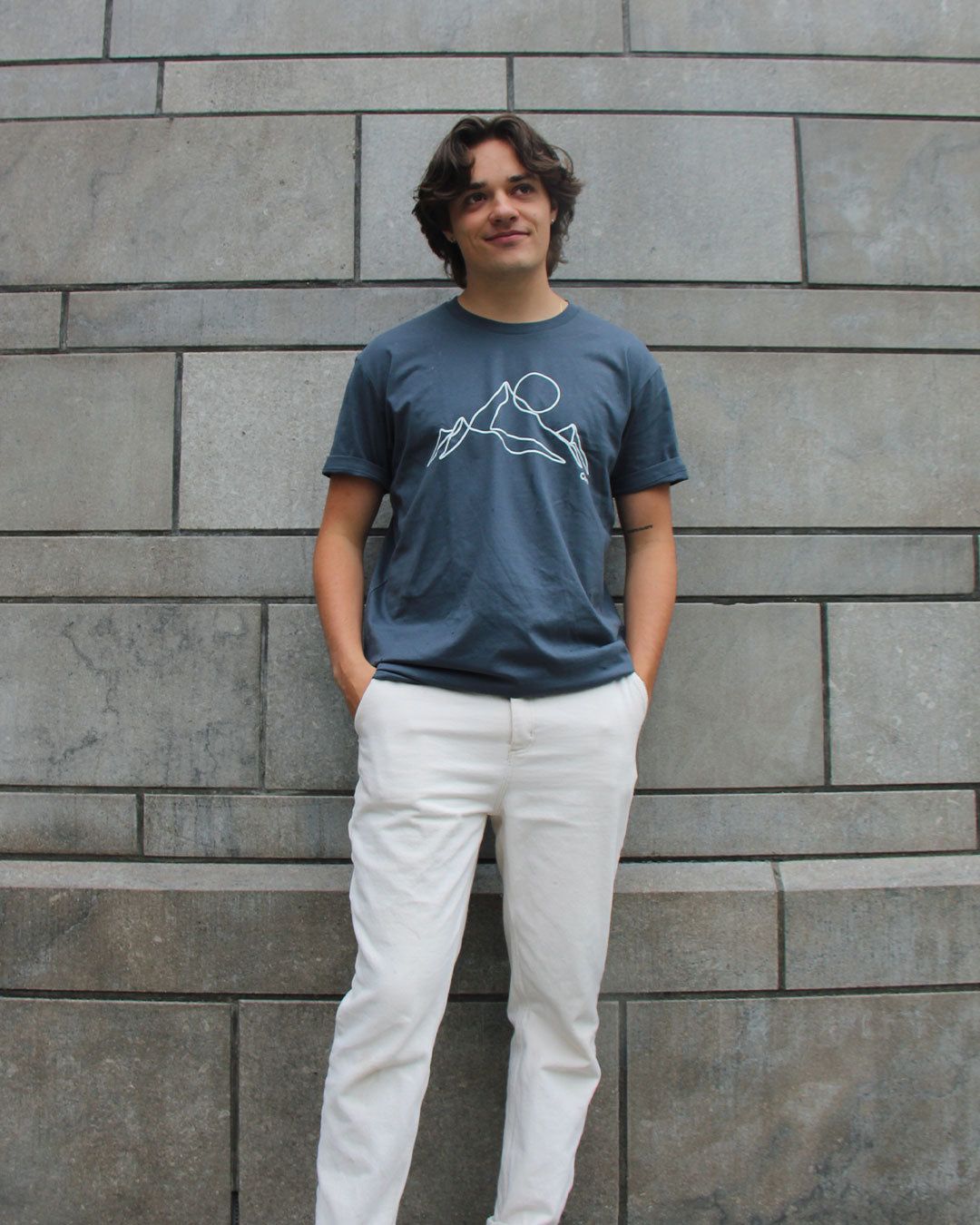 Perfect Line T-Shirt sold by Camp Brand Goods product image thumbnail 4