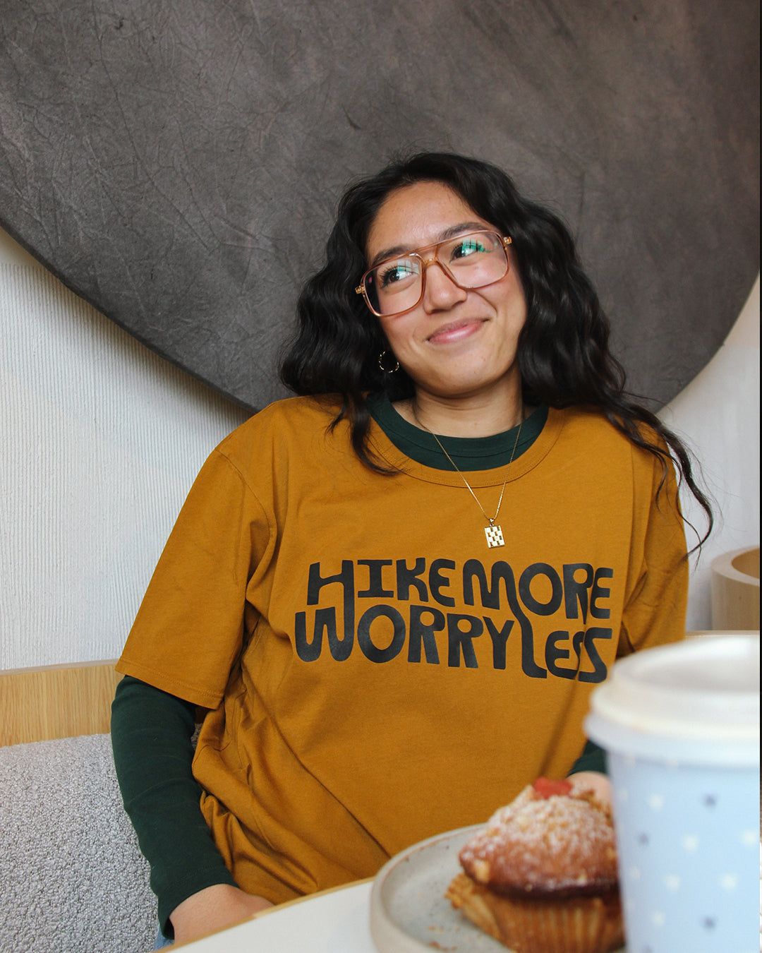 Hike More Oversized T-Shirt sold by Camp Brand Goods product image thumbnail 2