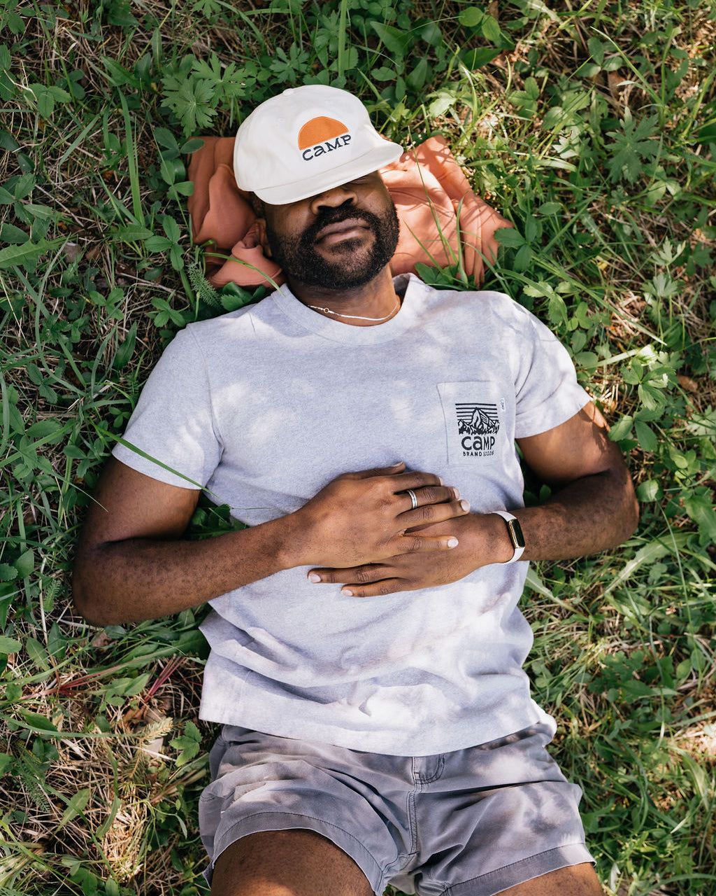 Heritage Logo Heavyweight Pocket T-Shirt sold by Camp Brand Goods product image thumbnail 2