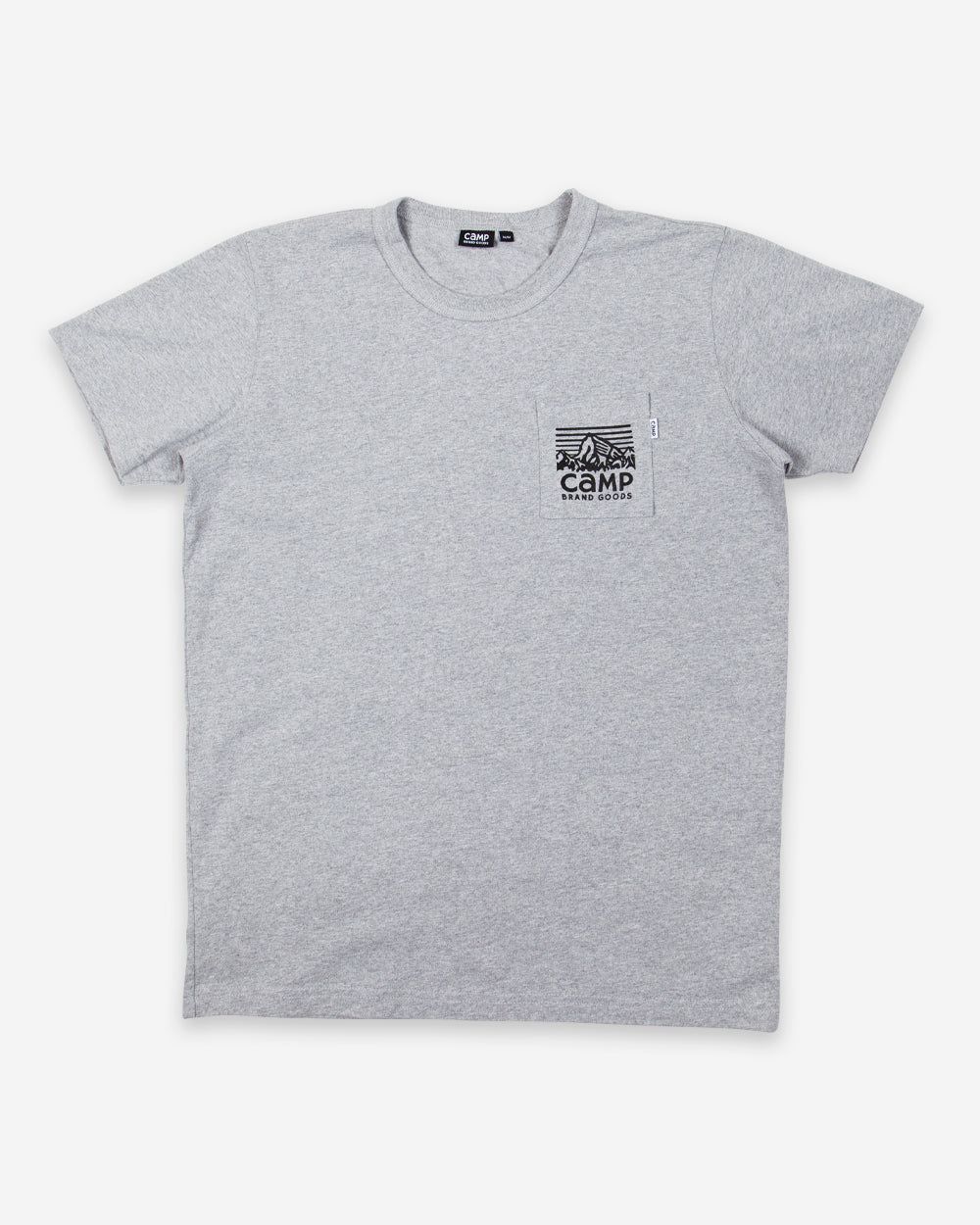 Heritage Logo Heavyweight Pocket T-Shirt sold by Camp Brand Goods