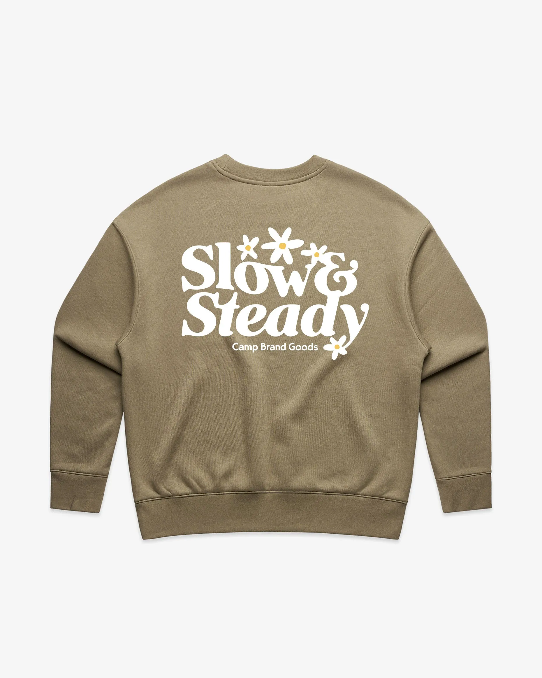 Slow and Steady W Crew - Sand sold by Camp Brand Goods product image thumbnail 2