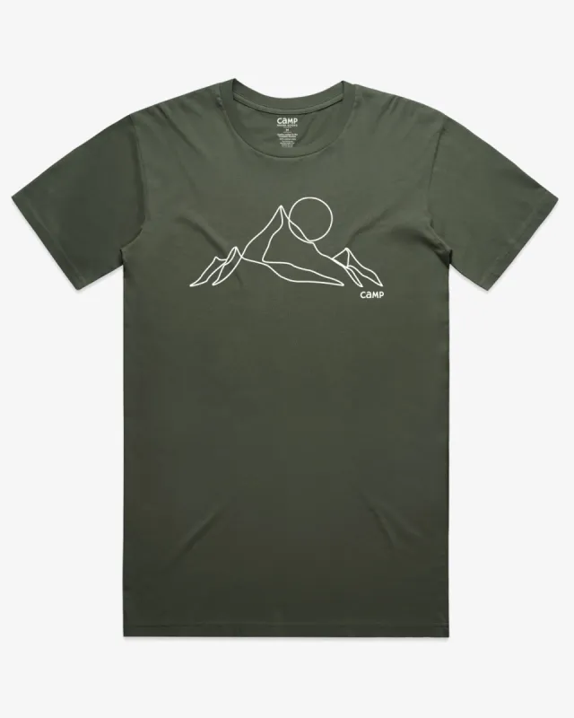 Perfect Line Classic Tee sold by Camp Brand Goods
