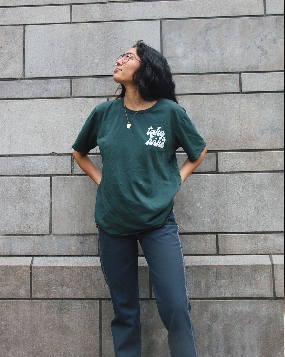 Take A Hike Oversized T-Shirt sold by Camp Brand Goods product image thumbnail 2