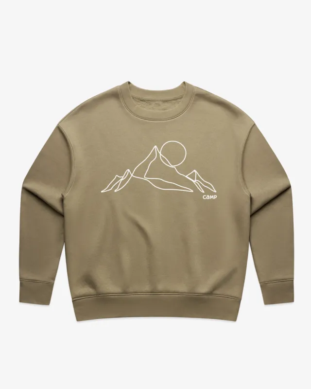 Perfect Line W Crew sold by Camp Brand Goods