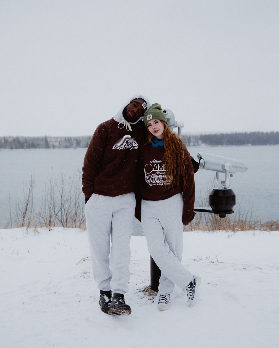 Mountain Arch Classic Sweatshirt sold by Camp Brand Goods product image thumbnail 3