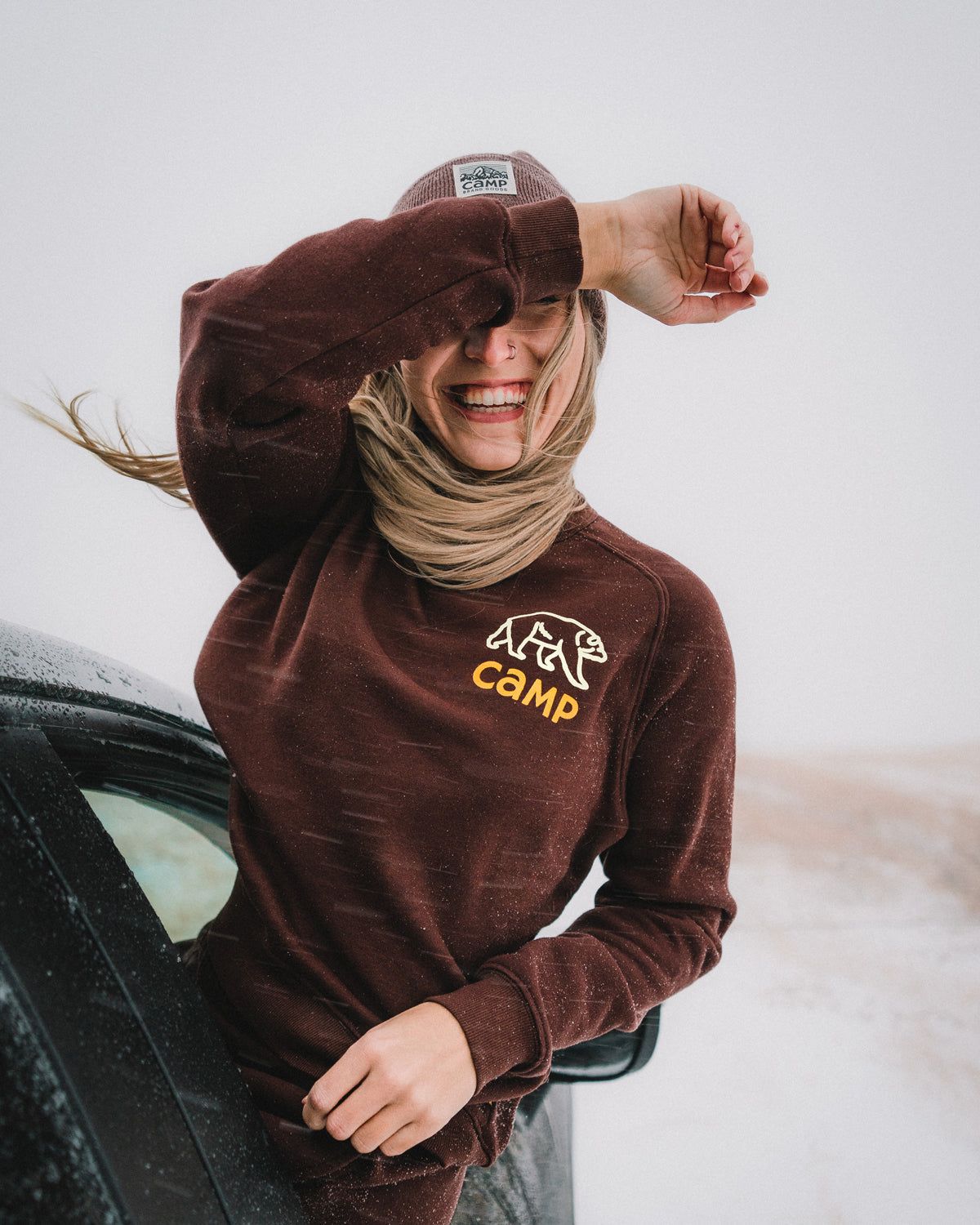 Griz Sweatshirt sold by Camp Brand Goods product image thumbnail 2