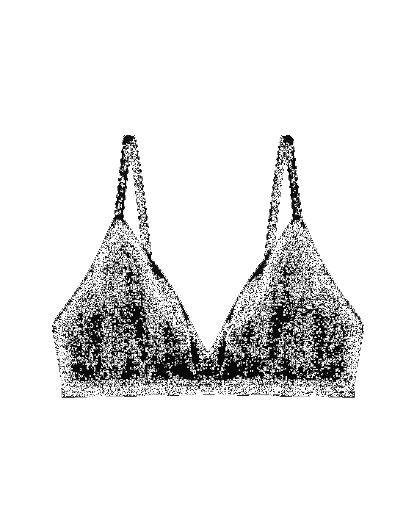 Triangle Bra Black sold by Camp Brand Goods