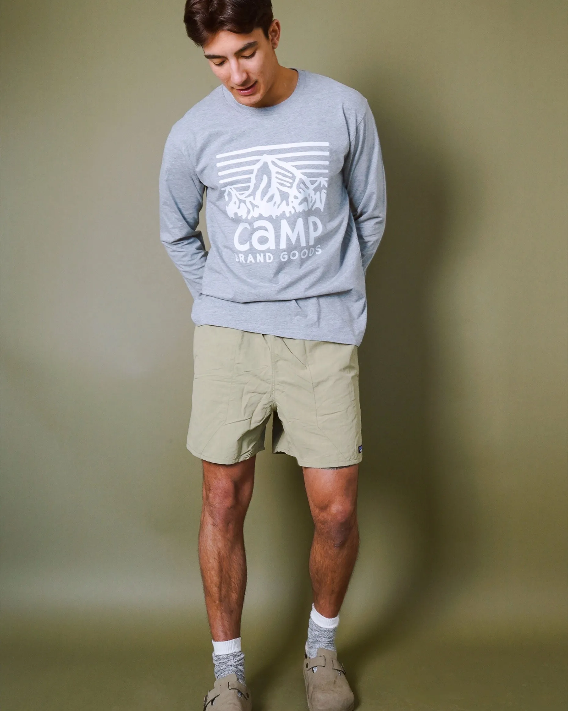 Heritage Logo Longsleeve sold by Camp Brand Goods product image thumbnail 2