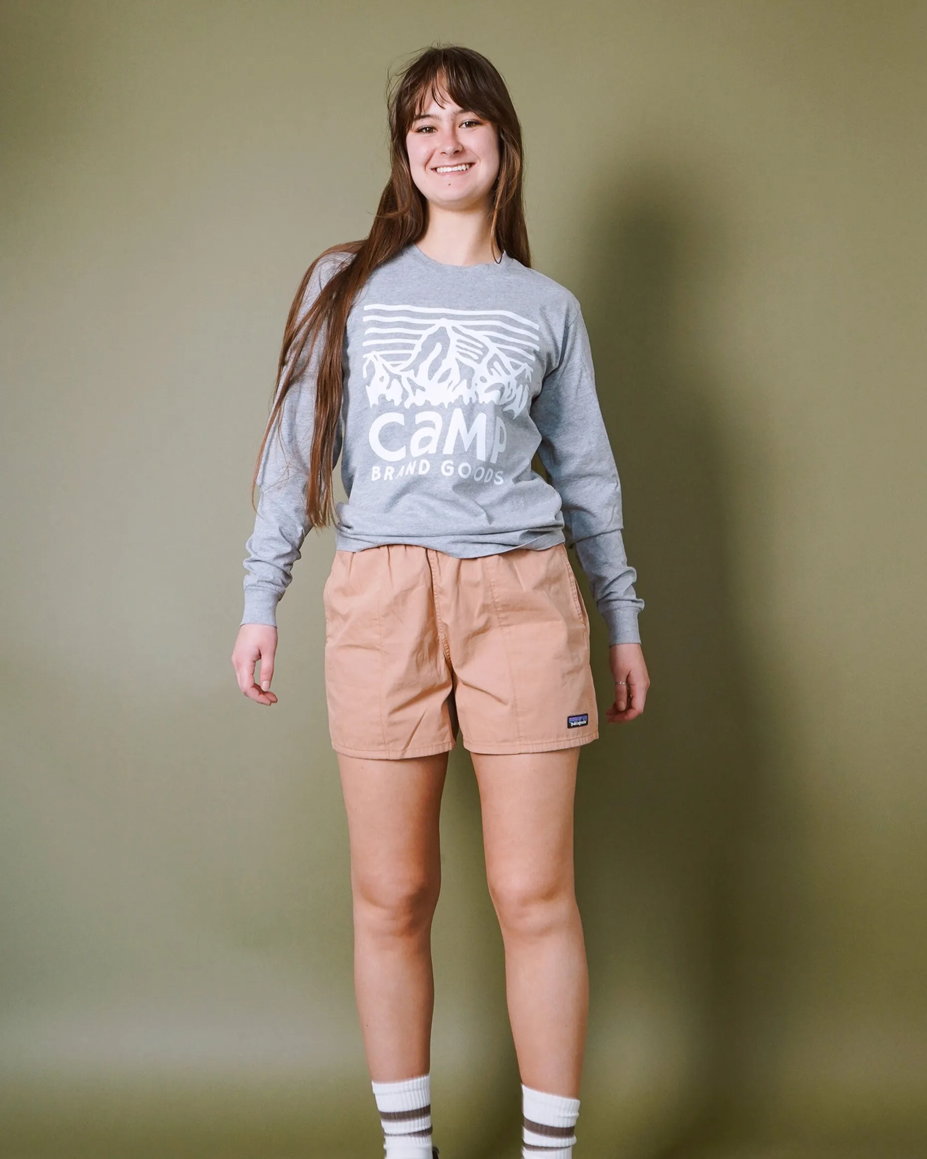 Heritage Logo Longsleeve sold by Camp Brand Goods