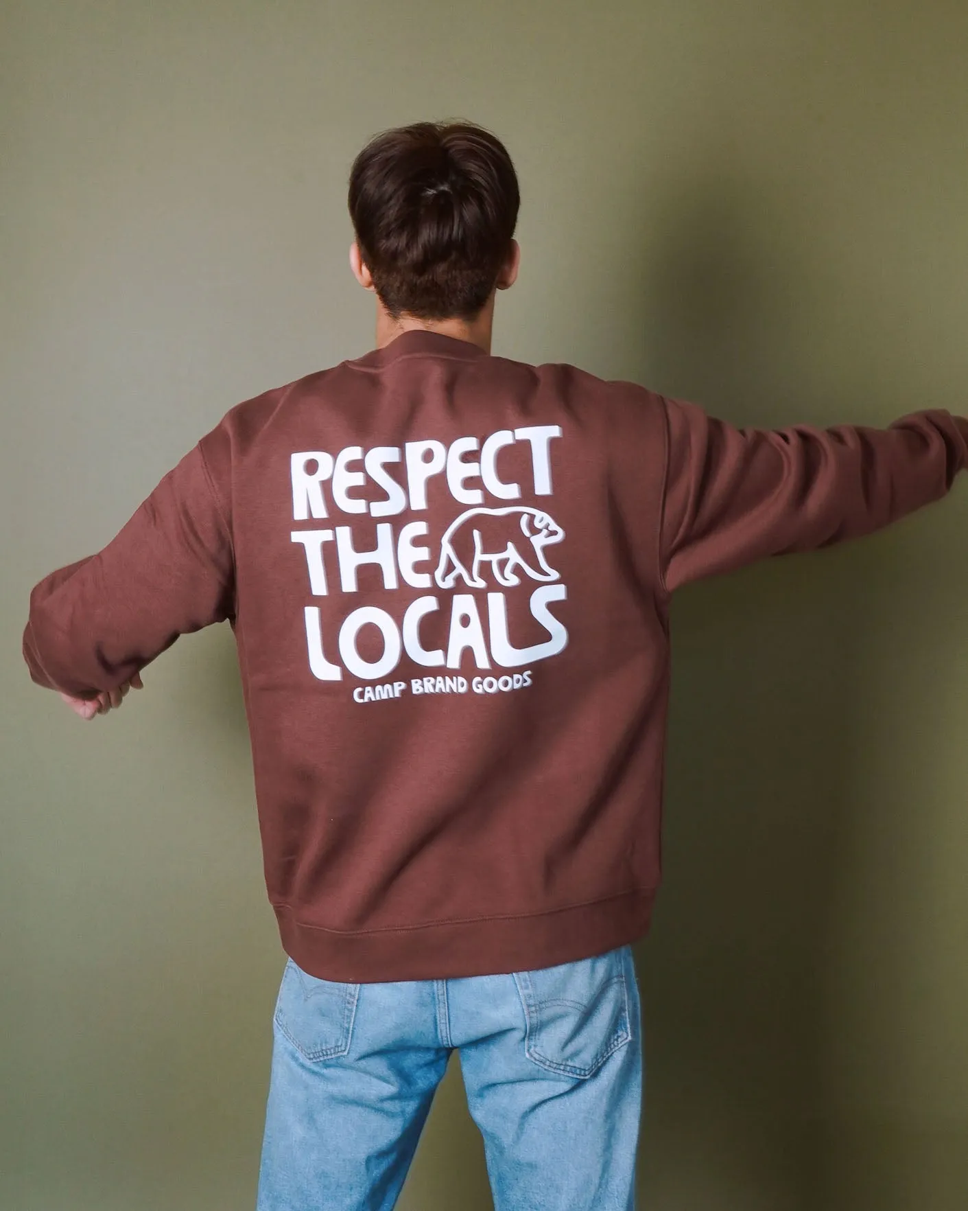 Respect Relax Crew sold by Camp Brand Goods product image thumbnail 4