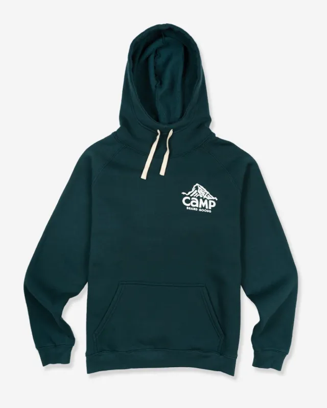 Peak Logo Hoodie sold by Camp Brand Goods