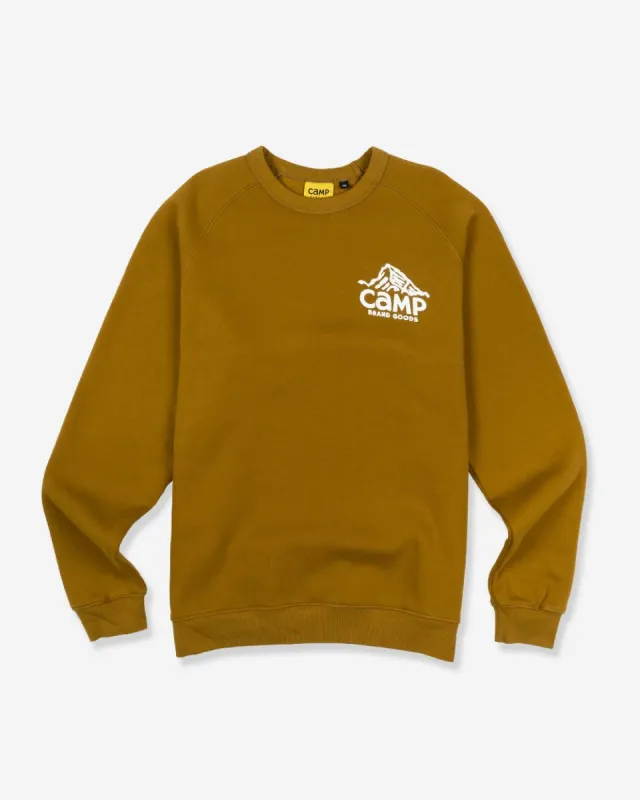 Peak Logo Sweatshirt sold by Camp Brand Goods