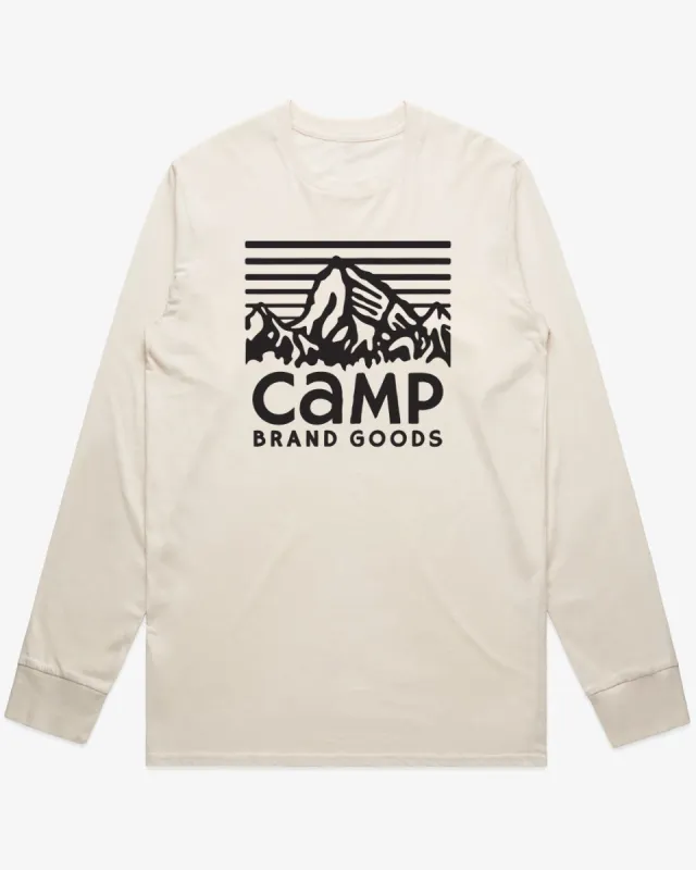Heritage Logo Classic Longsleeve sold by Camp Brand Goods