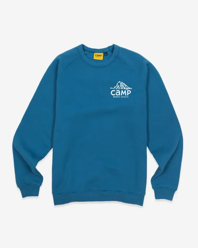 Peak Logo Classic Sweatshirt sold by Camp Brand Goods