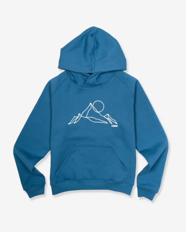 Perfect Line Box-Cut Hoodie sold by Camp Brand Goods