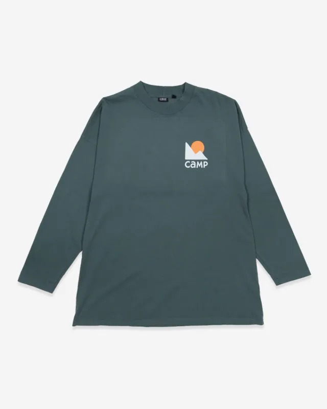 Campers Delight Oversized Long Sleeve sold by Camp Brand Goods