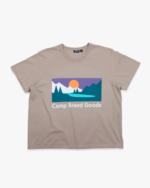 Campers Delight Boxy T-Shirt sold by Camp Brand Goods