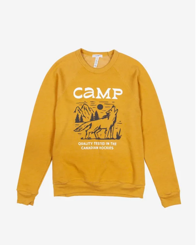 Wolf Unisex Sweatshirt sold by Camp Brand Goods
