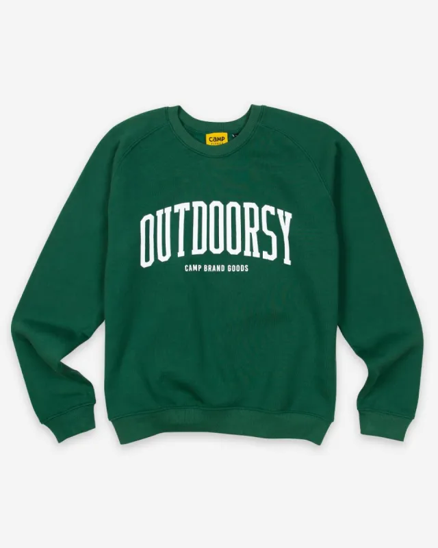 CampFleece Womens Sweatshirt - Outdoorsy sold by Camp Brand Goods