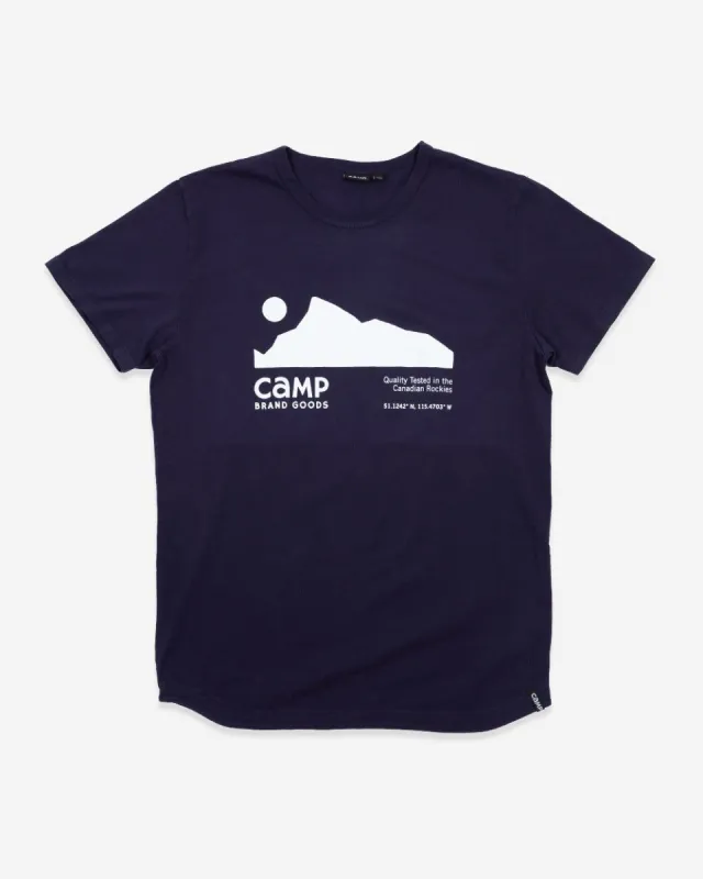 Rundle Curved Hem T-Shirt sold by Camp Brand Goods