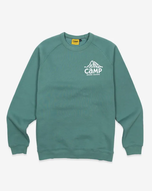 Peak Logo Classic Sweatshirt sold by Camp Brand Goods