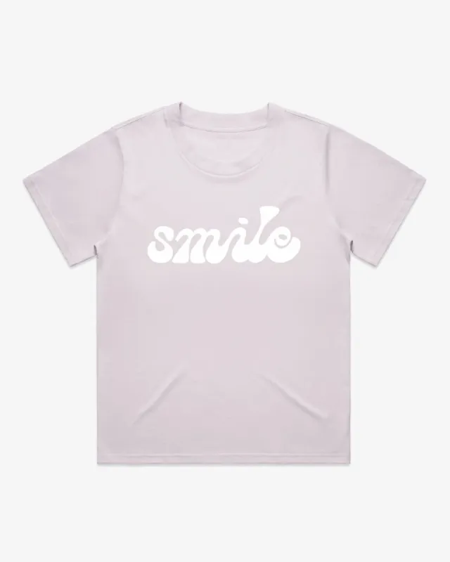 Smile W Easy Tee sold by Camp Brand Goods