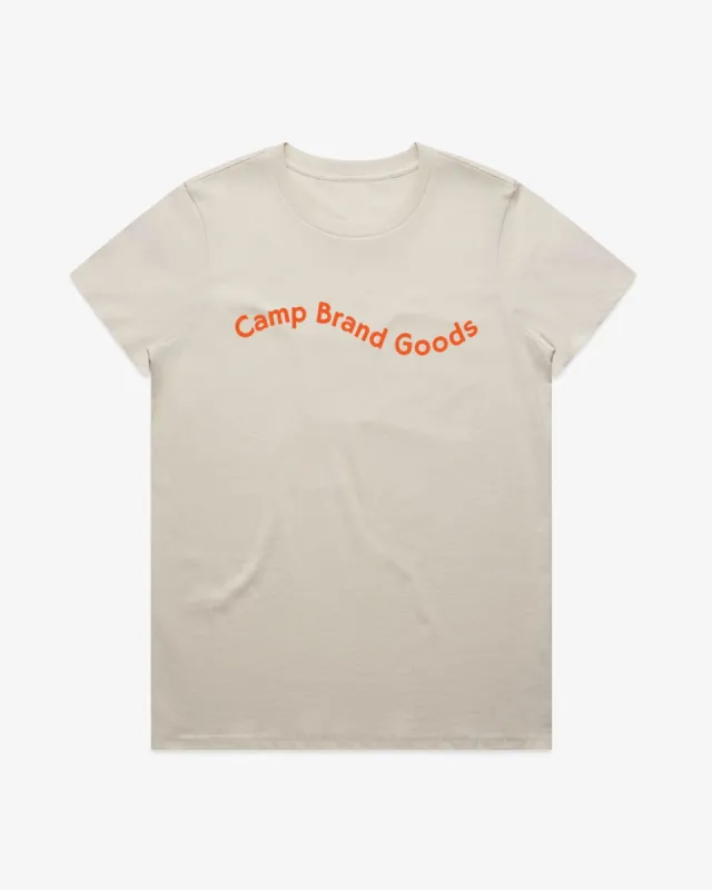 Wavy W Classic Tee sold by Camp Brand Goods