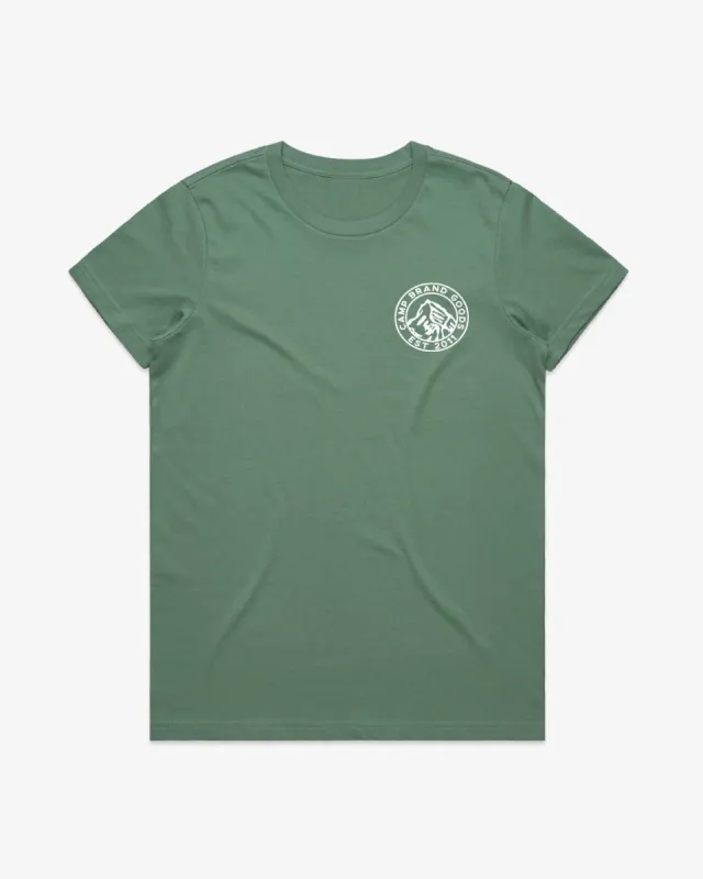 Heritage Crest W Classic Tee sold by Camp Brand Goods