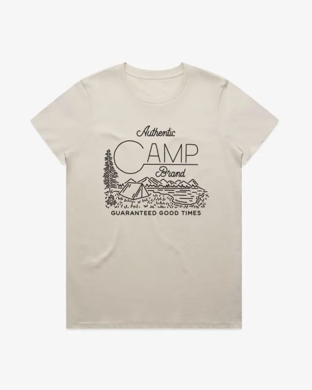 Gone Camping W Classic Tee sold by Camp Brand Goods