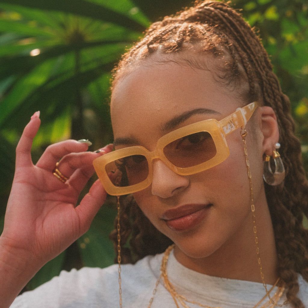 Retro Rectangle Sunglasses sold by Surplus Market product image thumbnail 9