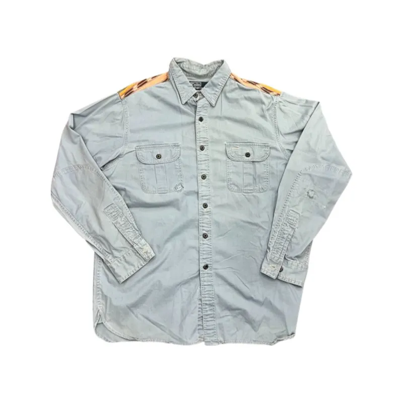 Polo Ralph Lauren Aztek Vintage Chambray Button Up Shirt sold by Surplus Market