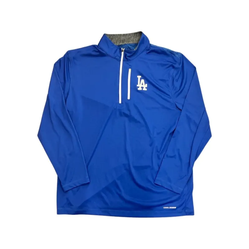 LA Dodgers 1/4 Zip Warm Up Longsleeve sold by Surplus Market