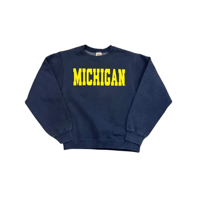 Michigan Wolverines Vintage Crewneck Sweater sold by Surplus Market