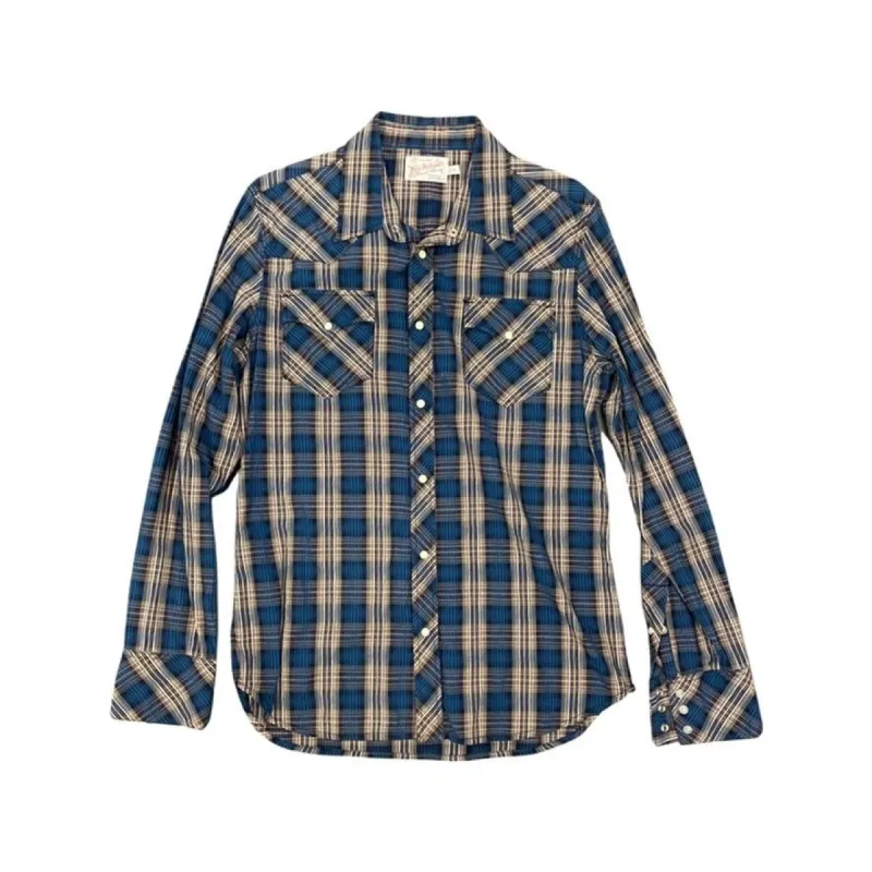 True Religion Plaid Button Up sold by Surplus Market