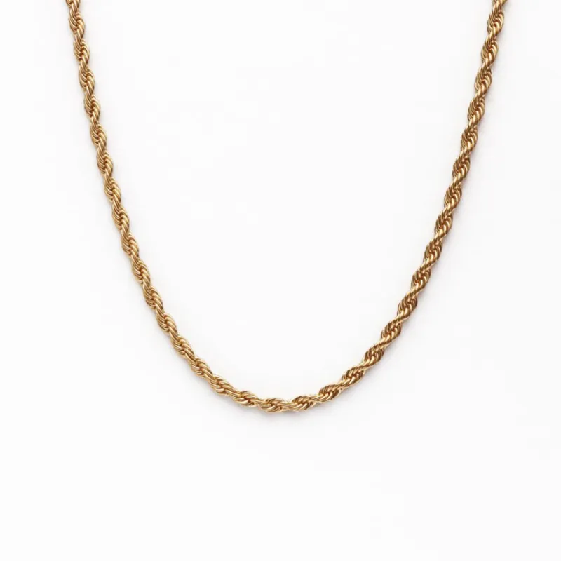 Tangled Rope Chain Necklace sold by Surplus Market