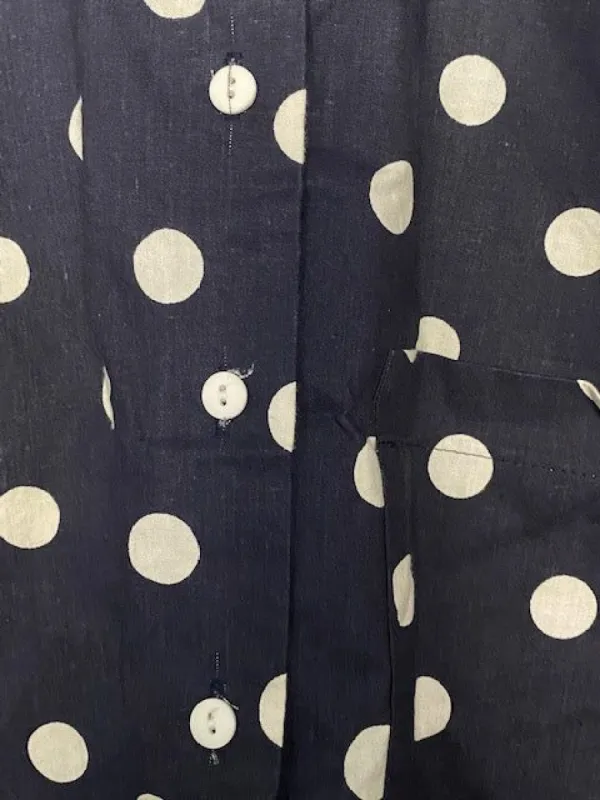 Vintage Polka Dot Blouse sold by Surplus Market